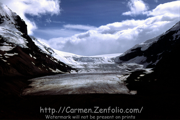 Athabasca Glacier, Icefields Park, Columbia Icefields, Banff/Jasper National Parks, Canada